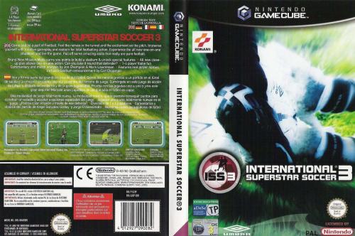 International Superstar Soccer 3 (Europe) (En,Fr,De,Es,It) Cover - Click for full size image